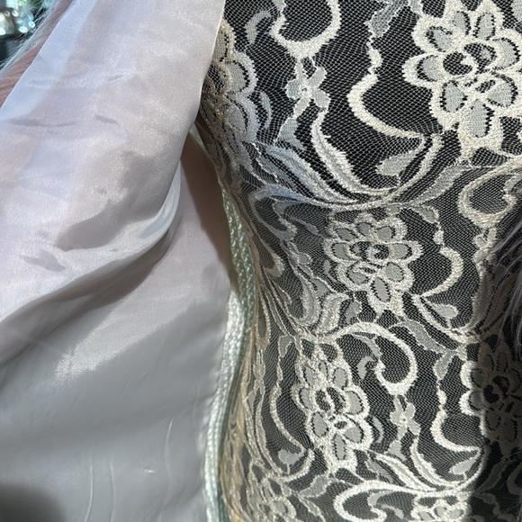 Joseph A Faux Fur Ombré Sweater Vest Large - Picture 7 of 10